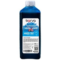 Чорнило Barva HP 933/951/953 1L cyan, pigment (H933-797)