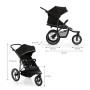 Коляска Kinderkraft Helsi 2 Black (KSHELS02BLK0000) (5902533926046)