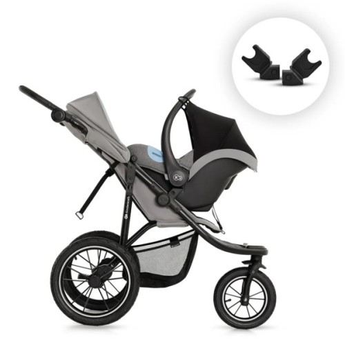 Коляска Kinderkraft Helsi 2 Black (KSHELS02BLK0000) (5902533926046)