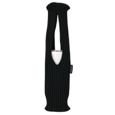 Чохол до мобільного телефона BeCover Knit Pocket universal Black (715158)