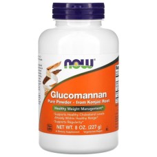 Трави Now Foods Глюкоманнан, Glucomannan, 227 г (NOW-06513)