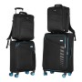 Набір валіз 2E Trek (M+S), чорні (2E-SPE-TREK-SET4-BK)