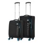 Набір валіз 2E Trek (M+S), чорні (2E-SPE-TREK-SET4-BK)