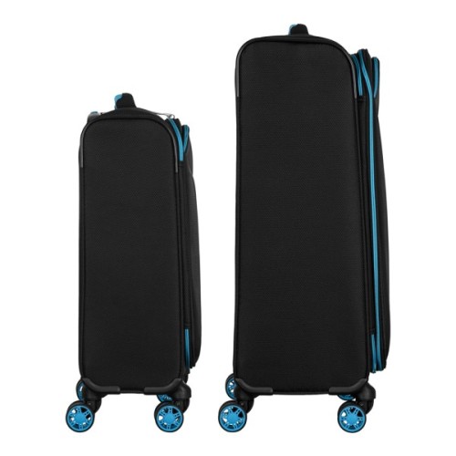 Набір валіз 2E Trek (M+S), чорні (2E-SPE-TREK-SET4-BK)