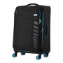 Набір валіз 2E Trek (M+S), чорні (2E-SPE-TREK-SET4-BK)