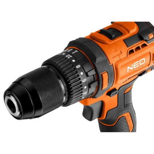 Шуруповерт Neo Tools Energy+ 18V, безщітковий, 95Нм, 0-320/0-1700об/хв 1.2кг (без АКБ та ЗП) (04-619)