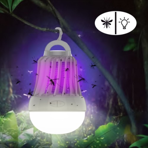 Інсектицидна лампа Eurolamp 6W IPX4 3хААА (MK-6W(LAMP)) (4262380660205)