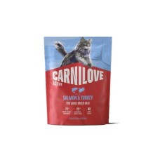 Сухий корм для кішок Carnilove Active Salmon & Turkey Large Breed 400 г (8595602581627)