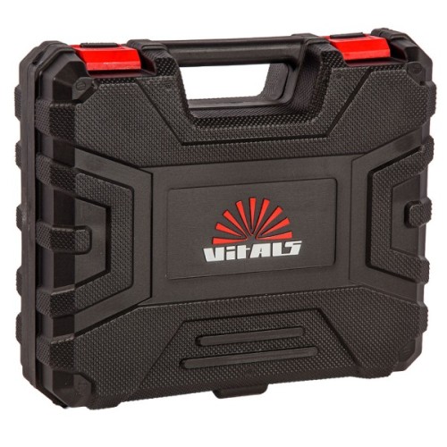 Шуруповерт Vitals Master, AU 1835aq BL, 18V, 35Нм, 500·1500об/хв, кейс, 0.81кг, (без АКБ та ЗП) (235976)