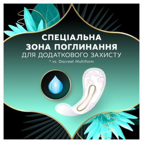 Щоденні прокладки Discreet ZonePlus Deo Waterlilly 52 шт. (8006540231746/8700216154789)
