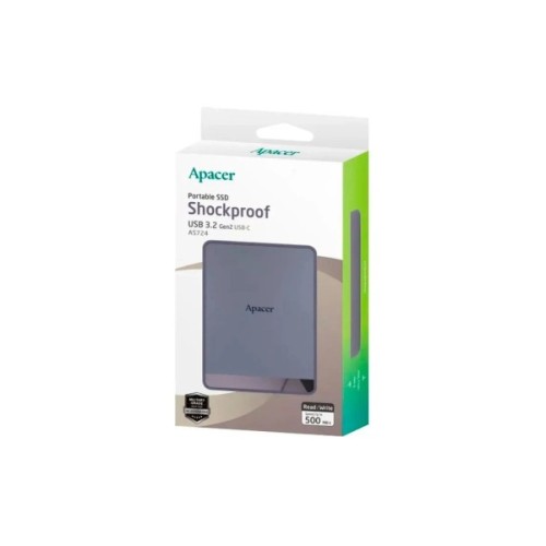 Накопичувач SSD USB Type-C 512GB Apacer (AP512GAS724M-1)