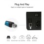 Кабель для принтера USB 2.0 AM/BM 2.0m black Vention (VAS-A16-B200)