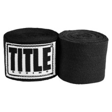 Бинт для спорту Title Boxing Mexican Style 180" 4.5м Black (MHW BK) Бинт для спорту Title Boxing Mexican Style 180" 4.5м Black (MHW BK)