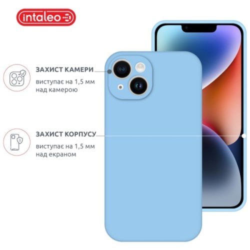 Чохол до мобільного телефона Intaleo SoftShell Apple iPhone 14 Plus Light Blue (1283126567957)