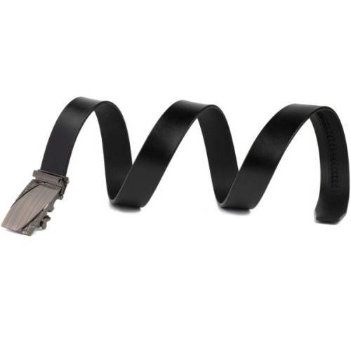 Ремінь Vintage З автоматичною пряжкою з візерунком Чорний (20251)