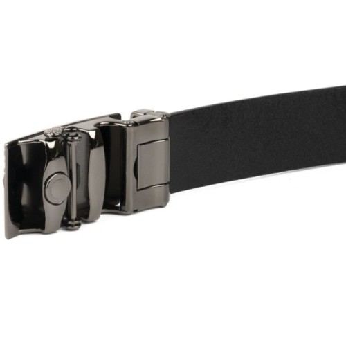 Ремінь Vintage З автоматичною пряжкою з візерунком Чорний (20251)