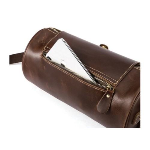 Сумка Vintage Чоловіча Коричнева (14694)