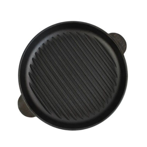 Сковорода Brizoll Monolith чавунна Гриль 280х35 мм (M2835G)