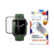 Скло захисне Drobak Apple Watch Series 10 46mm Black Frame A+ (323231)