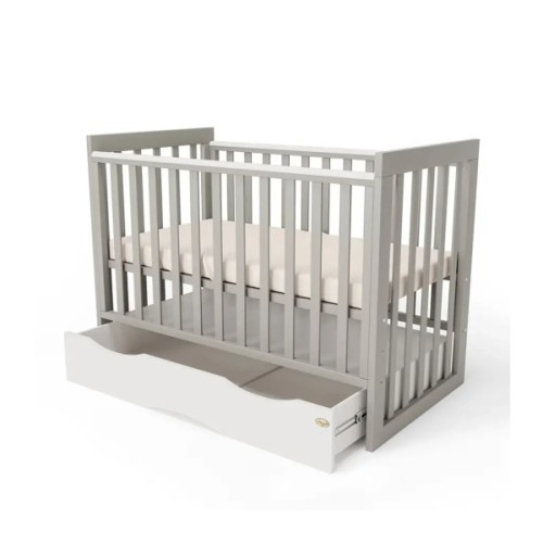 Ліжечко Angelo LUX-11 (сірий) 120x60 (11034)