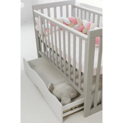 Ліжечко Angelo LUX-11 (сірий) 120x60 (11034)