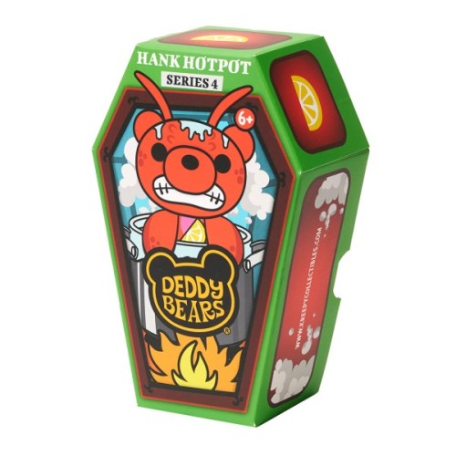 М'яка іграшка Deddy Bears Серія 4 Hank Hotpot 16 см (DB409)