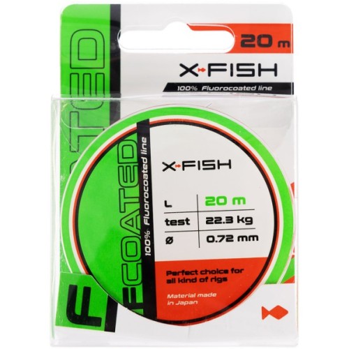 Флюорокарбон X-Fish FCoated 20m 0,72mm 22.3kg (1917.01.57)