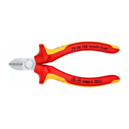 Кусачки KNIPEX бокові 70 06 125 (70 06 125)