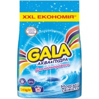 Пральний порошок Gala Аква-Пудра Морська свіжість для кольорових речей 5.4 кг (8006540518168)