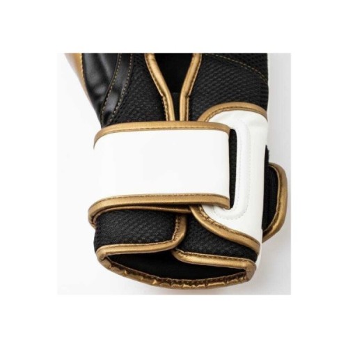 Боксерські рукавички Everlast PowerLock Boxing Training Gloves P00003051 білий, золотий 16 унцій (009283620134)