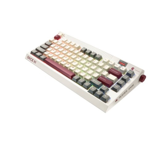 Клавіатура Thunderobot ONCE81 Tri-mode Fire Switch UA Gray (6974511793598)