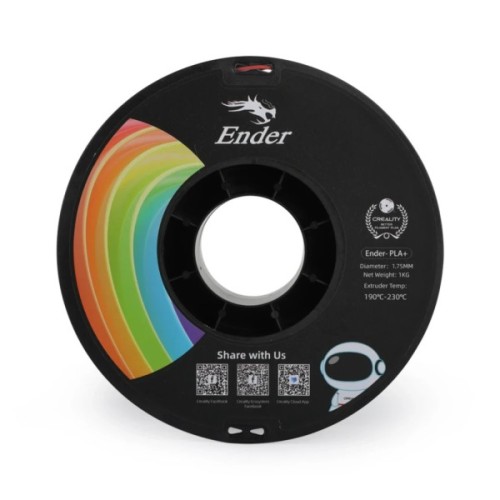Пластик для 3D-принтера Creality PLA+ 1кг, 1.75мм, red (3301010309)