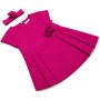 Плаття дитяче Aziz з квіточкою (52157-92G-fuchsia)