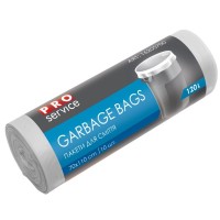 Пакети для сміття PRO service Standard LD Білі 120 л 10 шт. (4823071616187)