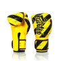 Боксерські рукавички Fairtex BGV14Y Yellow/Black 10 унцій (бинти в комплекті) (BGV14Y_10oz_Yellow/Black)