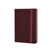 Книга записна Optima Vivella А6 128 аркушів лінія бордо (O20390-18)