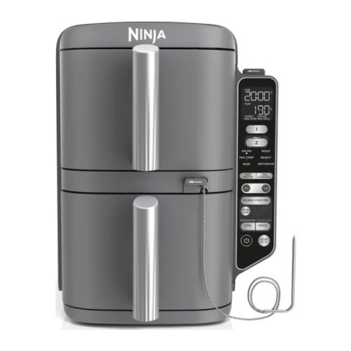 Мультипіч Ninja Double Stack XL 2-Level Hot Air Fryer 9,5 л with Smart Cook System (SL451EU)