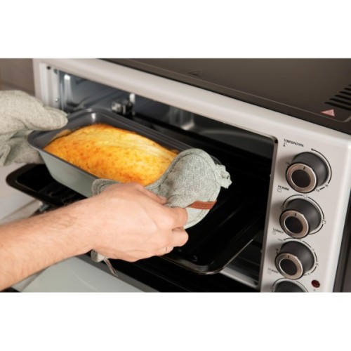 Кухонна прихватка Ardesto Oliver зелений 20х20см, 100% бавовна (ART04OG)