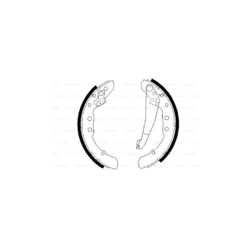 Гальмівні колодки Bosch 0 986 487 281