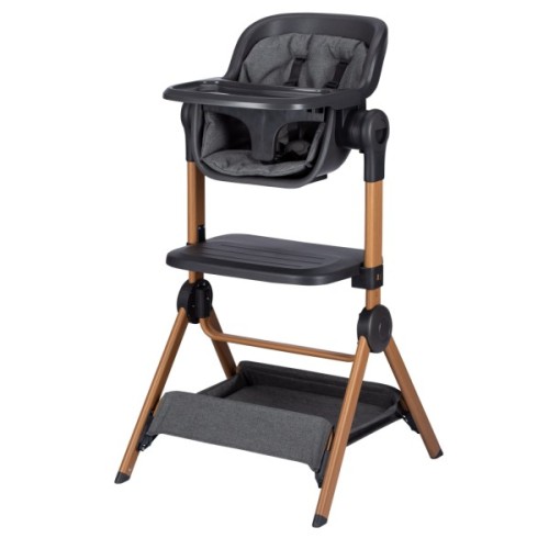 Ліжечко FreeON приліжкове та стільчик для дитини Nest & Feed 2 в 1, grey (84959)