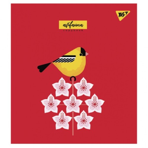 Зошит Yes А5 Avifauna 12 аркушів лінія (766802)