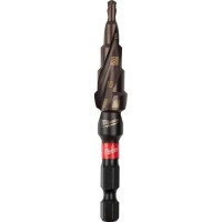 Свердло Milwaukee ступінчасте SHOCKWAVE Impact Duty, 4-12мм з кроком 2мм (48899262)