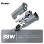 Зарядний пристрій Armorstandart USB Type-C PD20W + USB QC 3.0 Grey + cable Lightning (ARM82460)