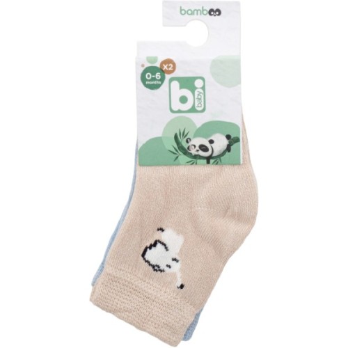 Шкарпетки дитячі Bibaby з хмаркою (68384-0-6-bluebrown)