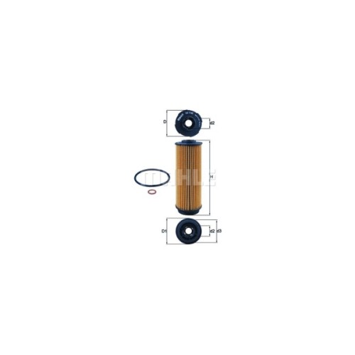 Фільтр масляний KOLBENSCHMIDT OX1146DECO