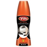 Крем для взуття Vilo рідкий Чорний 80 мл (8697422820860)