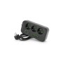 Мережевий фільтр живлення Voltronic F09U, 3 роз EU, 4USB Black (F09U-Black)