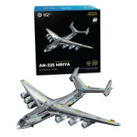 Конструктор Metal Time Колекційна модель АН-225 "Мрія" CRYSTAL EDITION з кристалами SWAROVSKI (Зібрана) (MT001SWRSK/READY)