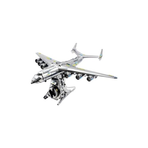 Конструктор Metal Time Колекційна модель АН-225 "Мрія" CRYSTAL EDITION з кристалами SWAROVSKI (Зібрана) (MT001SWRSK/READY)