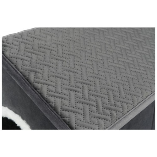 Будиночок для тварин Trixie Лівія 38х41х44 см темно-сірий (4057589379115)